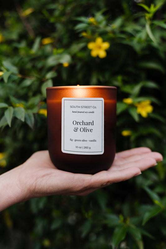 Orchard & Olive | 10 oz Luxury Soy Candle