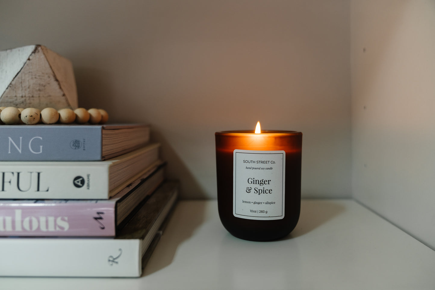 Ginger & Spice - 10 oz Luxury Soy Candle