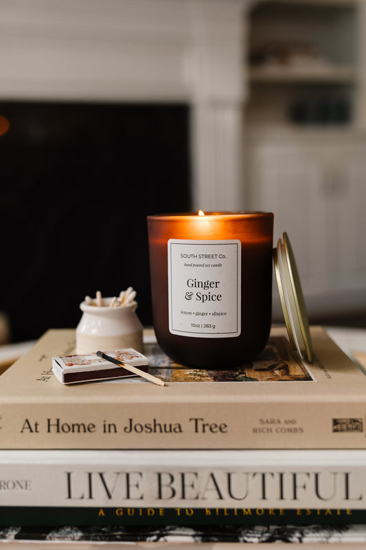 Ginger & Spice | 10 oz Luxury Soy Candle