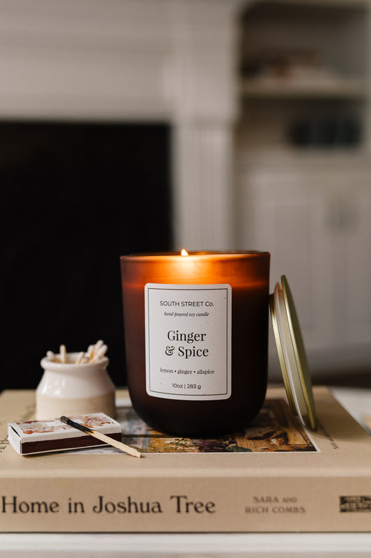 Ginger & Spice | 10 oz Luxury Soy Candle