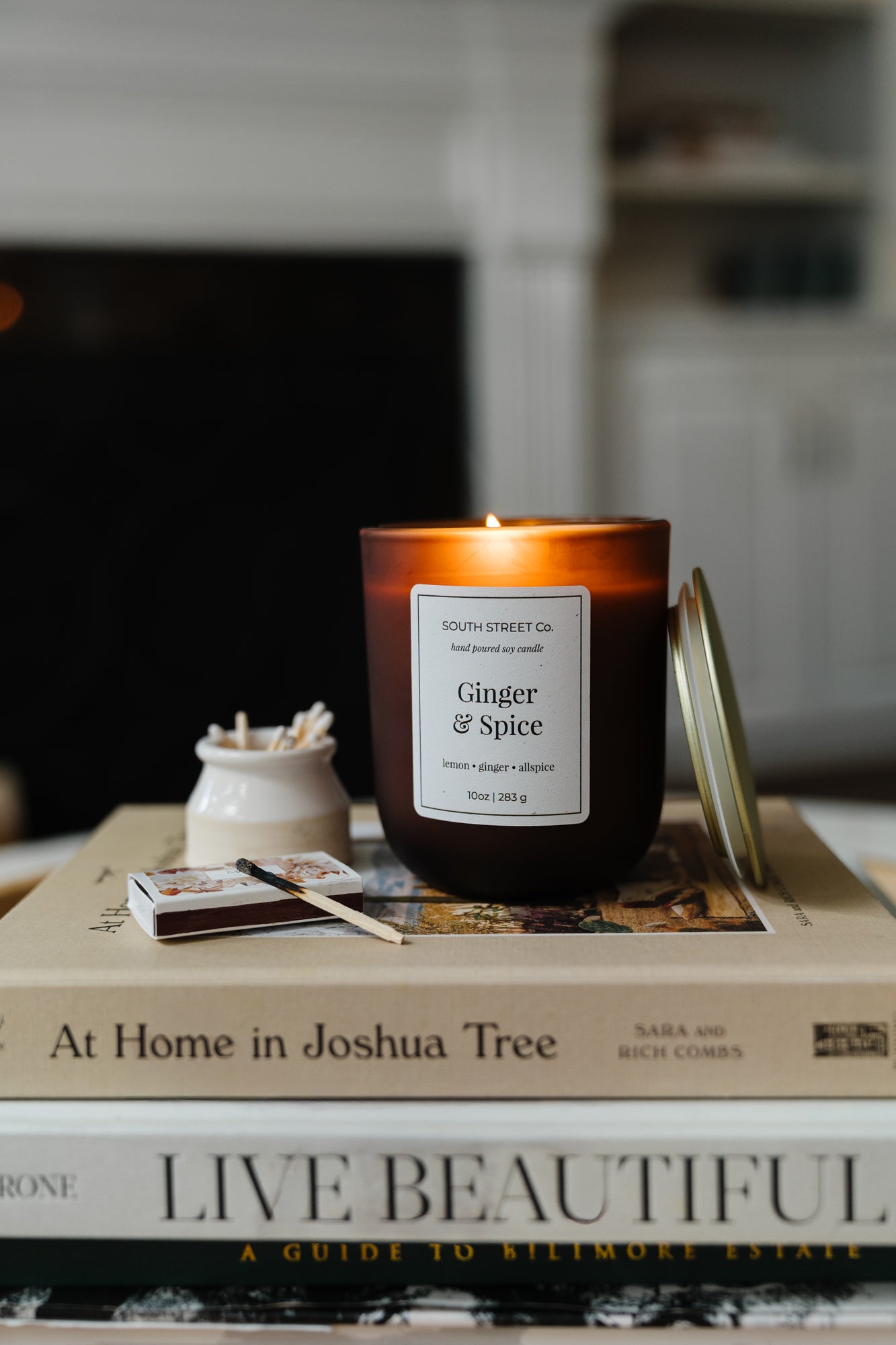 Ginger & Spice - 10 oz Luxury Soy Candle