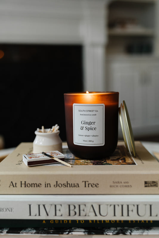 Ginger & Spice - 10 oz Luxury Soy Candle