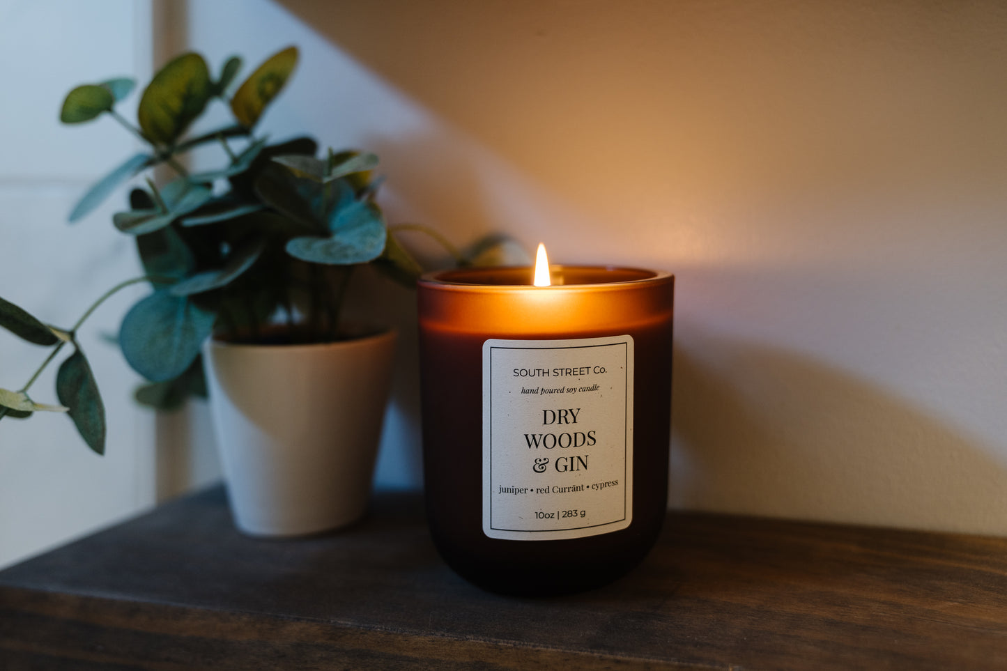 Dry Woods & Gin - 10 oz Luxury Soy Candle