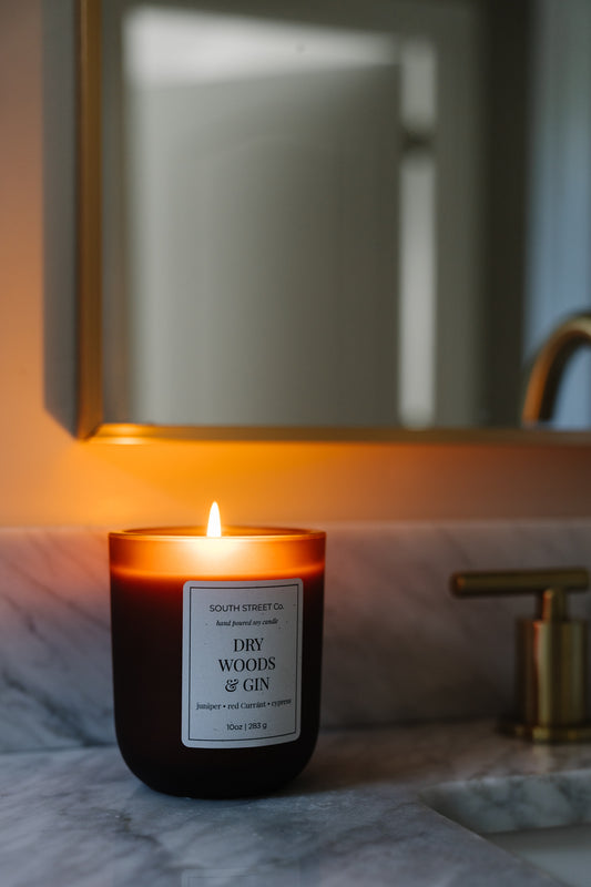 Dry Woods & Gin - 10 oz Luxury Soy Candle