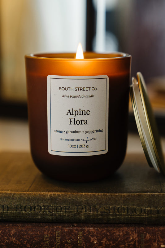 Alpine Flora | 10 oz Luxury Soy Candle