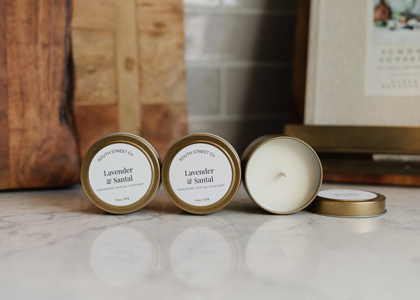 Lavender & Santal | 4 oz Petite Soy Candle